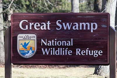 Great Swamp national Wildlife Refuge sign